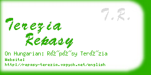 terezia repasy business card